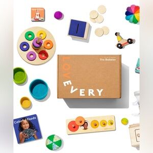 LOVEVERY The Babbler Montessori Play Kit 13, 14, 15 months - LIKE NEW